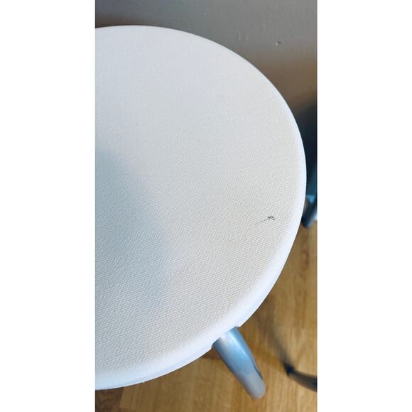 2 Vintage IKEA Forby Stacking Stools - Plastic Seat, Metal Legs - Pair - Picture 5 of 10